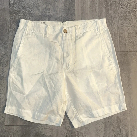 NEW Polo Ralph Lauren Straight Fit Linen Shorts Size 30 - Picture 2 of 9